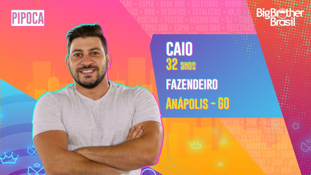Caio, BBB21 — Foto: Globo
