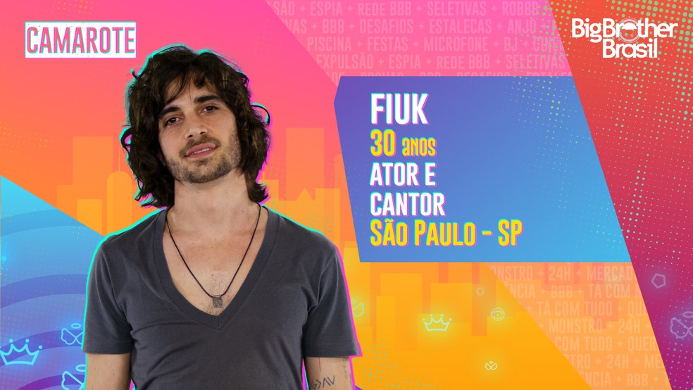 Fiuk é participante do BBB21 — Foto: Globo