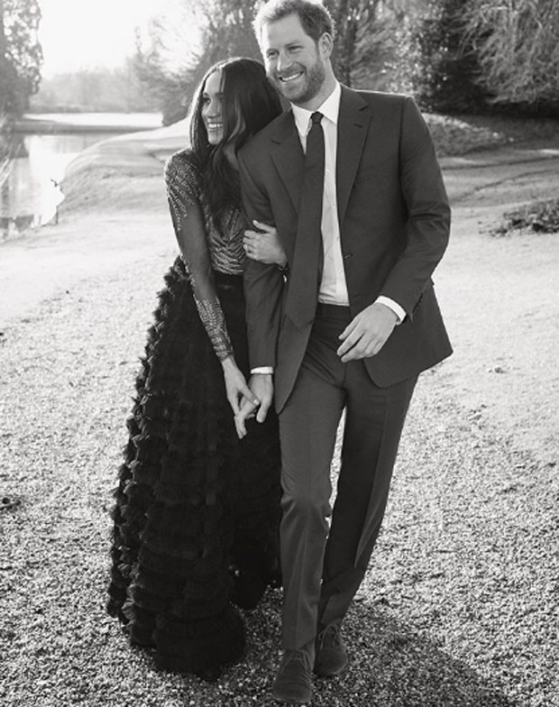 Meghan Markle e o príncipe Harry (Foto: Reprodução / Instagram)
