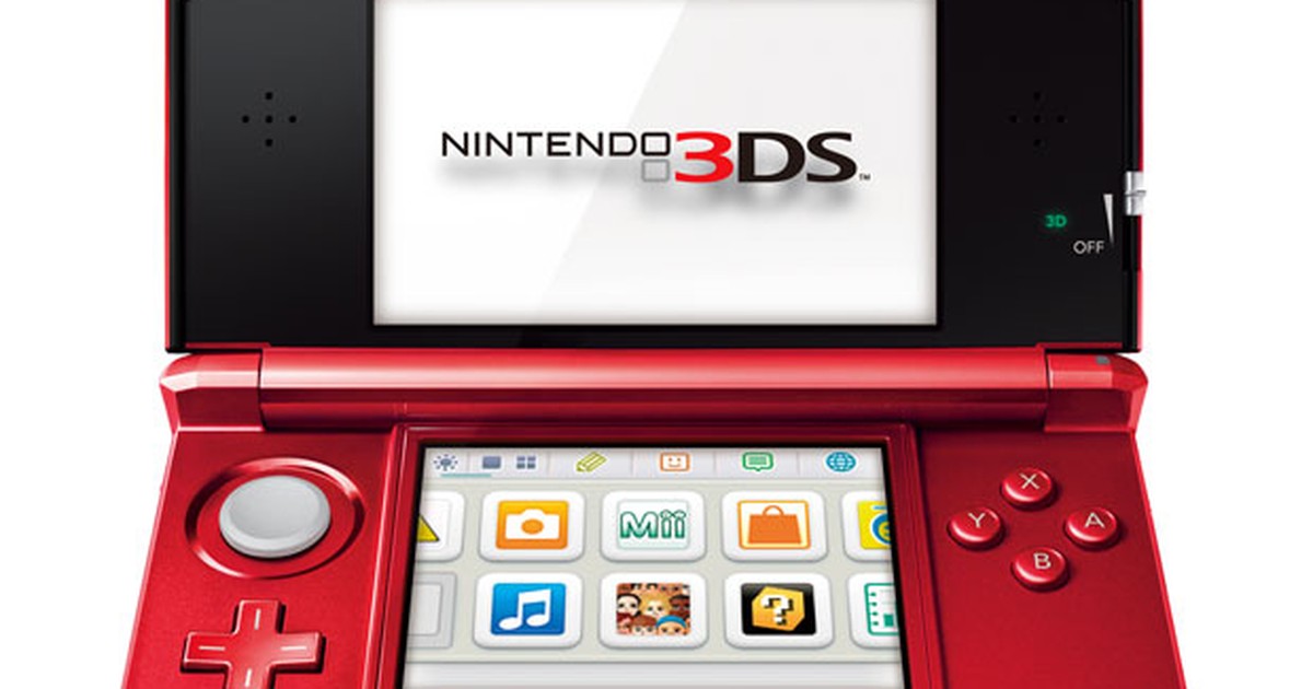 Nintendo vai lançar 3DS na cor vermelha em setembro