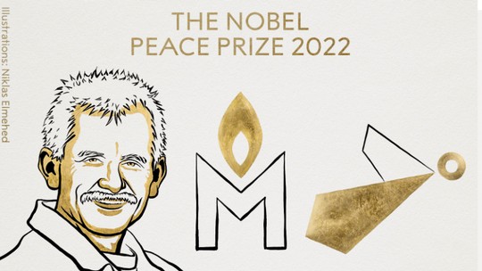 Em meio à guerra, Nobel da Paz vai para ativista Ales Bialiatski e organizações de direitos humanos russa e ucraniana