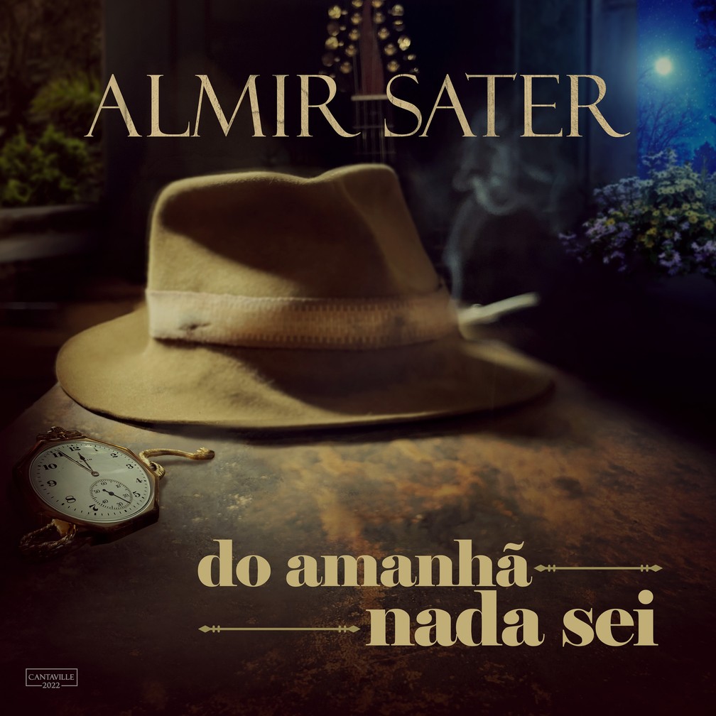 Capa do álbum 'Do amanhã nada sei', de Almir Sater — Foto: Divulgação