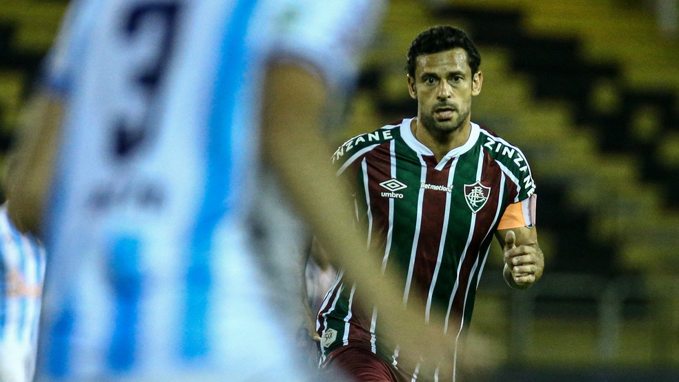 Fred chegou ao gol de número 399 na carreira — Foto: Lucas Merçon/Fluminense