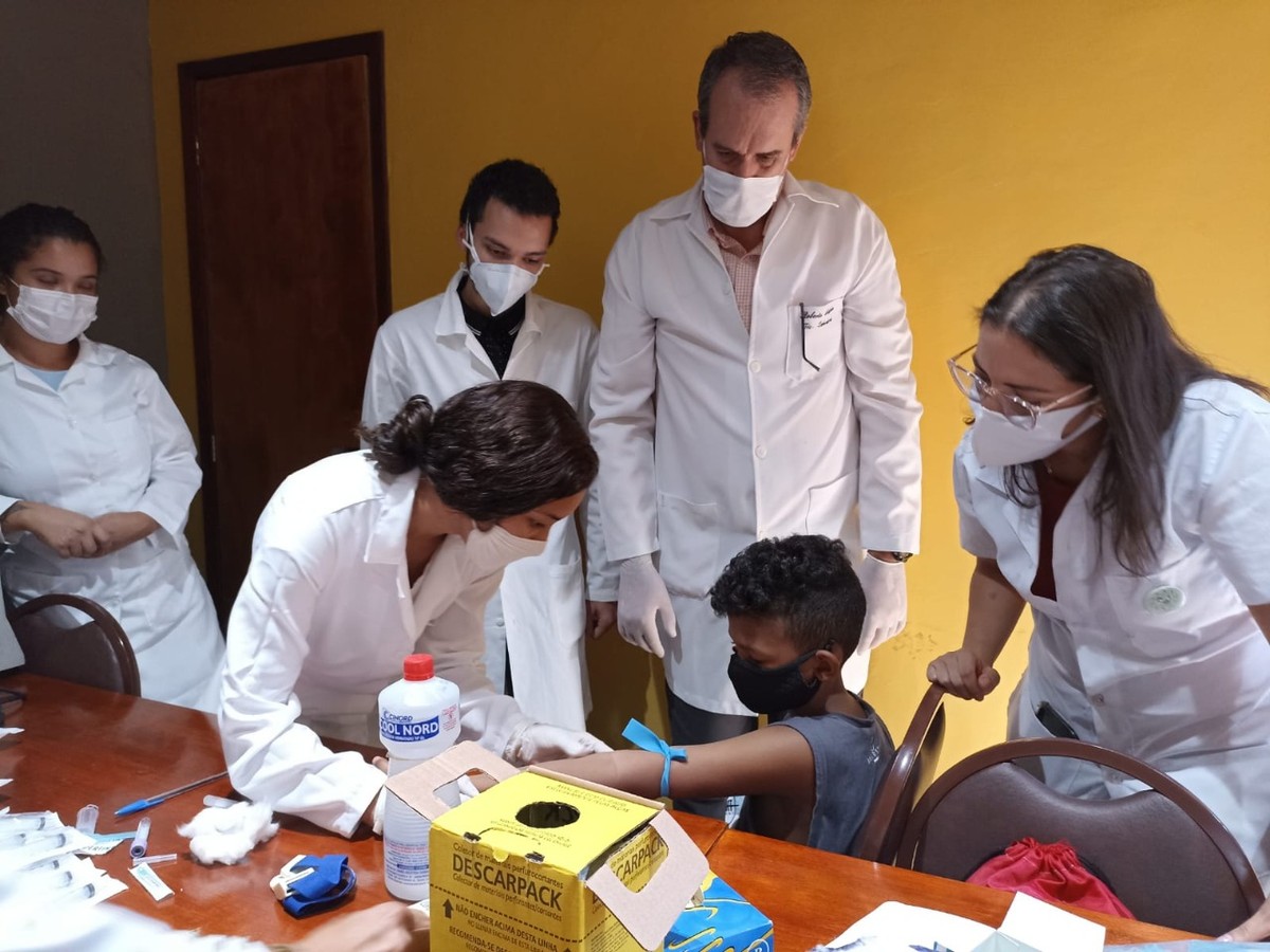 Curso livre de Coleta de Sangue com atendimento voluntário à comunidade