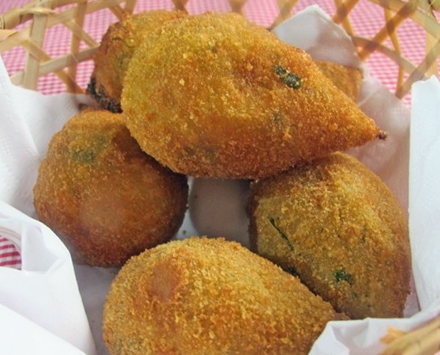 Coxinha da Ceiça (Foto: Mais Você/TV Globo)