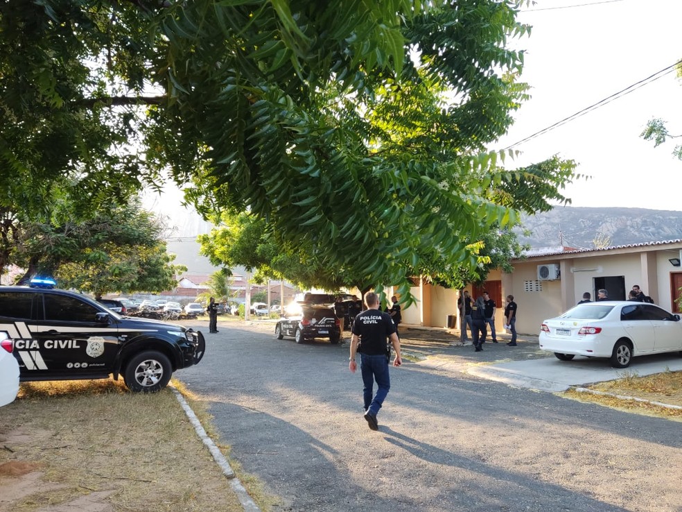 Polícia Civil realiza operação "Na Rota do Tráfico", no interior do Rio Grande do Norte — Foto: PCRN/Divulgação