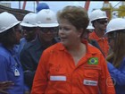 Recebida com festa em PE, Dilma troca poucas palavras com Campos