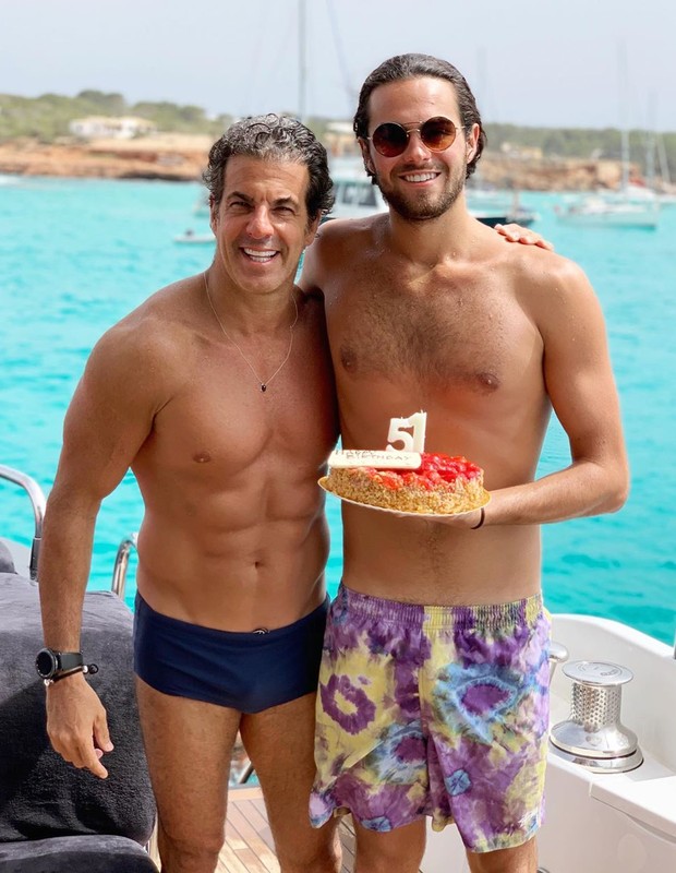 Alvaro Garnero e seu filho, Alvarinho (Foto: Reprodução/Instagram)