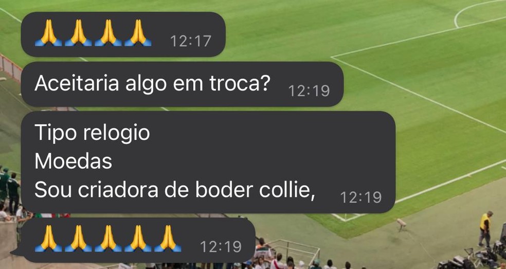 Bernardo recebeu propostas inusitadas pela figurinha de Neymar   Foto: Arquivo Pessoal/ Reprodução 