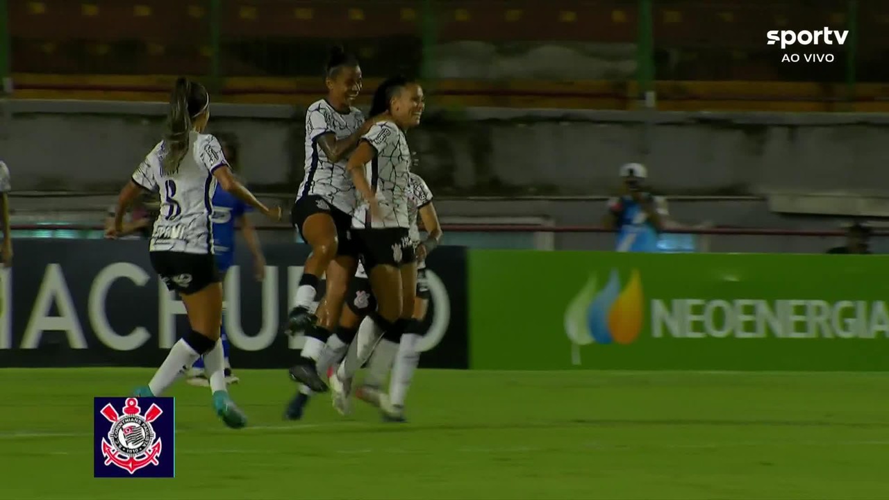 O gol de Corinthians 1 x 0 Cruzeiro, pela 3 rodada do Campeonato Brasileiro Feminino