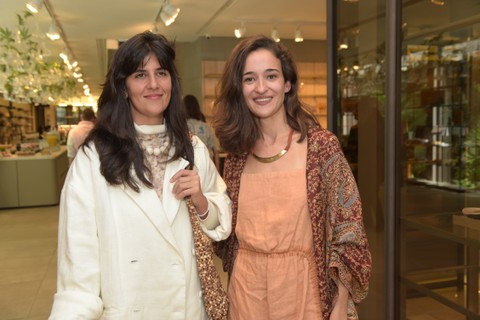 A estilista Flávia Aranha e a arquiteta Renata Gutierrez