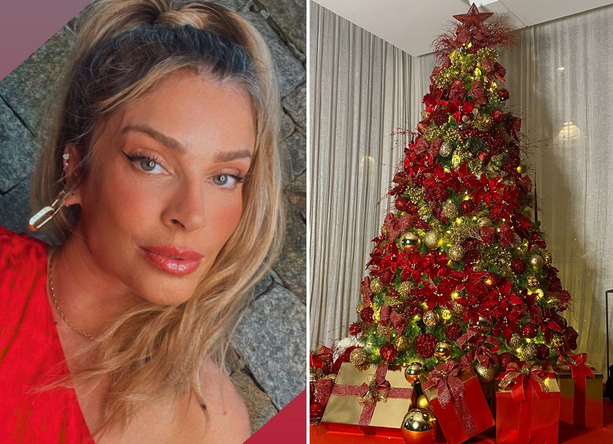 Grazi Massafera mostra decoração de Natal de sua casa (Foto: Reprodução/Instagram e Divulgação)