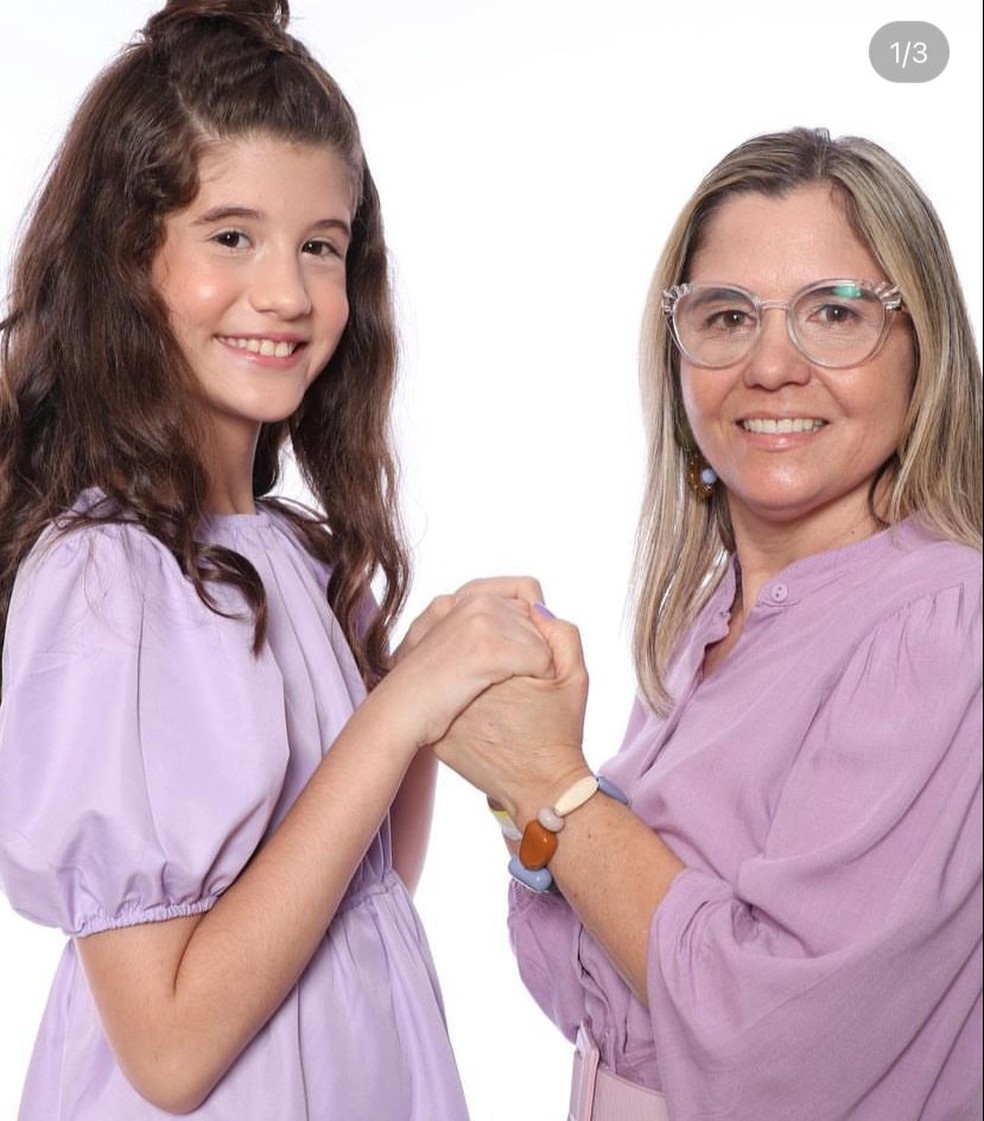 Letícia Neves e a mãe — Foto: Divulgação