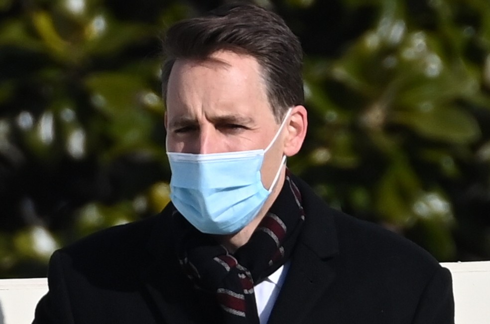 O senador Josh Hawley — Foto: Saul Loeb / Pool / via AP Photo