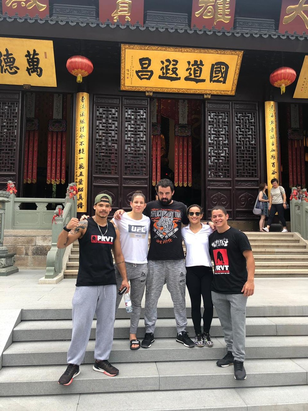 Equipe PRVT UFC Shenzhen â?? Foto: ReproduÃ§Ã£o / Instagram