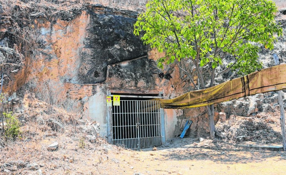 Mina em Santa Quitéria, no Ceará, deve ser usada para extração de urânio — Foto: Arquivo SVM