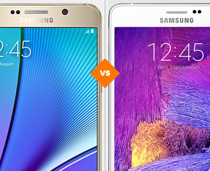 Galaxy Note 4 ou Galaxy Note 5? Veja qual smart da Samsung leva a melhor (Foto: Arte/TechTudo)