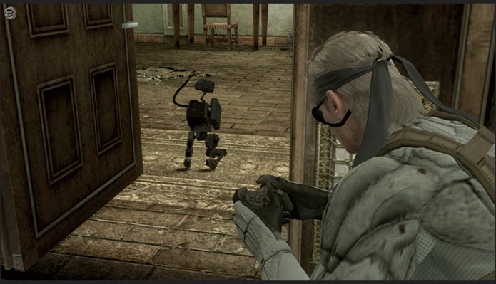 Snake pode controlar Metal Gear Mark.II com um Dualshock (Foto: Reprodução / crumaharashop)