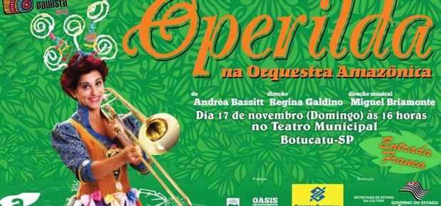 Operilda na Orquestra Amazônica (Foto: Divulgação)