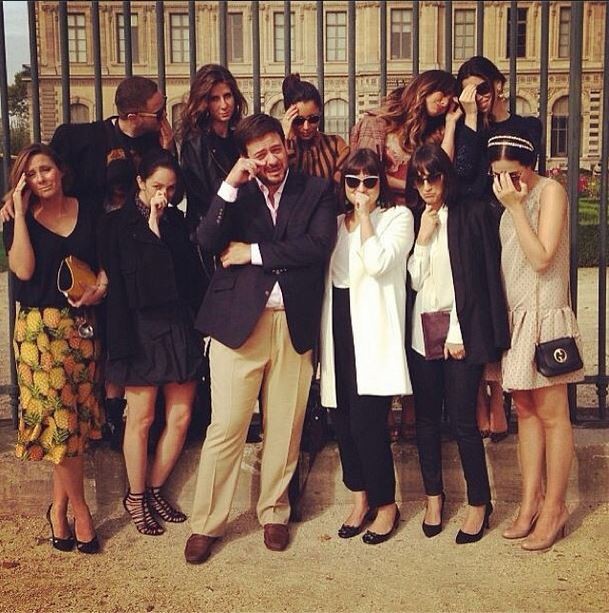 Jornalistas choram a saída de Marc Jacobs da Louis Vuitton (Foto: reprodução/Instagram)