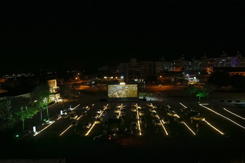 Cinema drive-in ter&aacute; sess&otilde;es em Rio Preto a partir desta quarta-feira &mdash; Foto: Divulga&ccedil;&atilde;o
