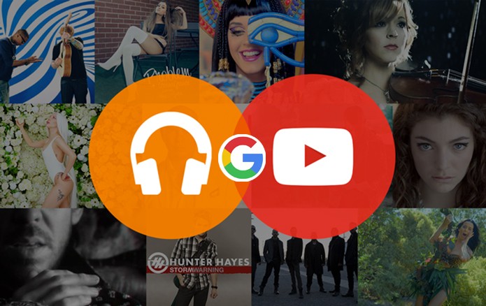 Google possui quatro serviços e aplicativos diferentes para YouTube e Play Music (Foto: Arte/Divulgação)