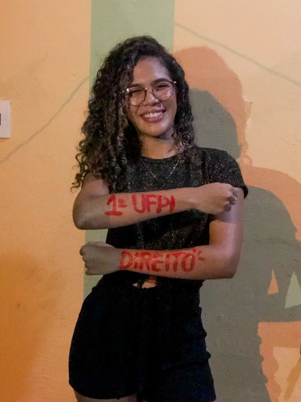 Estudante Déborah Franco passou em 1º lugar para Direito na UFPI — Foto: Reprodução Pessoal