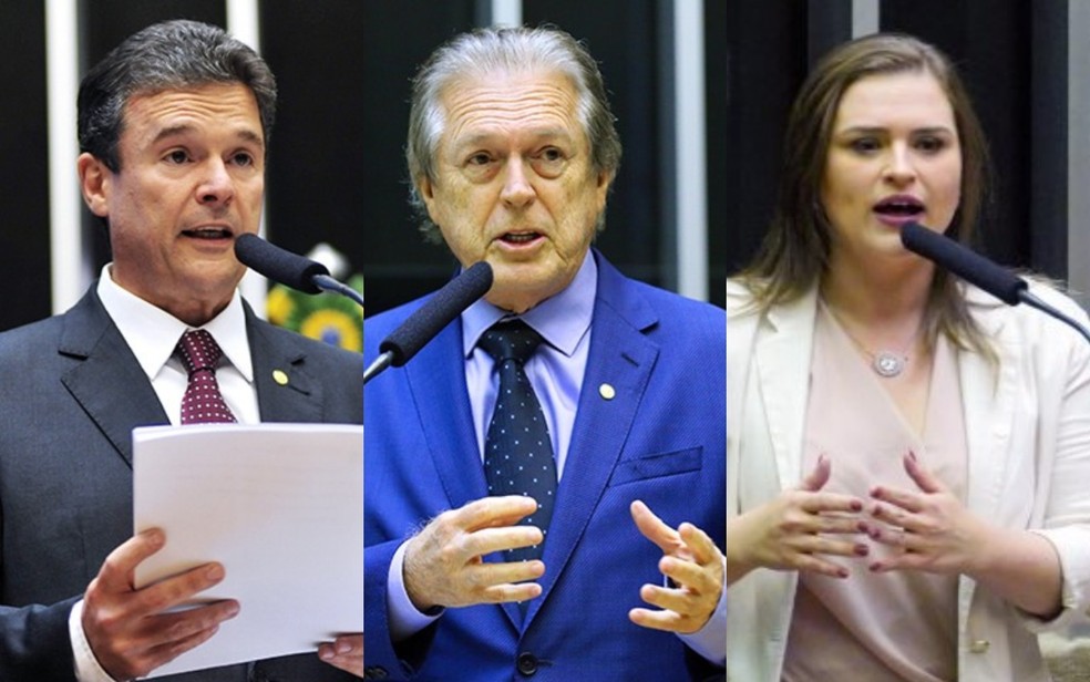 André de Paula, Bivar e Marília Arraes foram eleitos para fazer parte da Mesa Diretora da Câmara dos Deputados — Foto: Arte/G1 PE