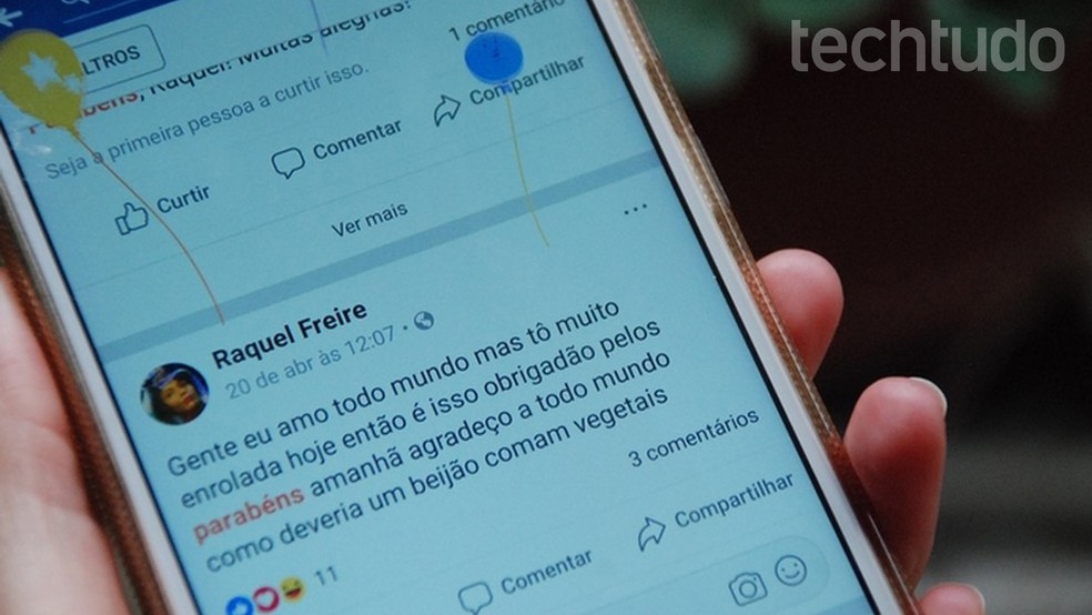 Como Remover Os Efeitos De Texto Do Facebook Pelo Celular Redes Sociais Techtudo