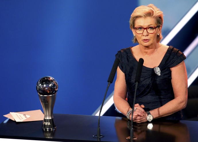 Silvia Neid técnica Alemanha melhor do mundo Fifa (Foto: Ruben Sprich/Reuters)
