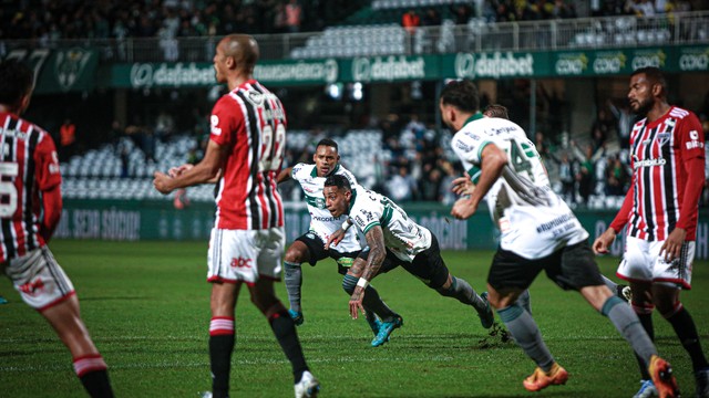 Coritiba x São Paulo Alef Manga