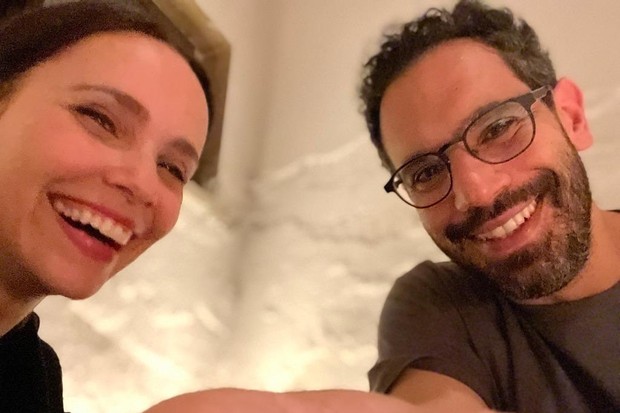 Débora Falabella e Fernando Fraiha (Foto: Reprodução/Instagram)