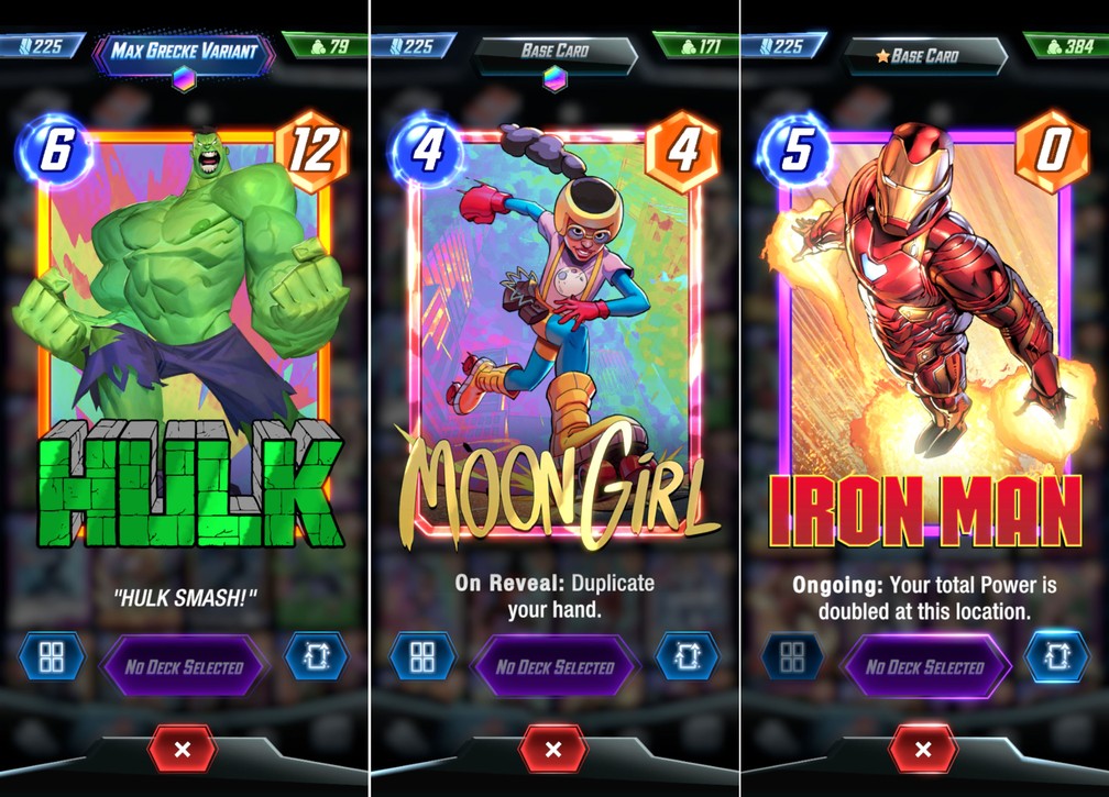 'Marvel Snap': Melhor jogo de celulares no Game Awards 2022 atrai público com simplicidade