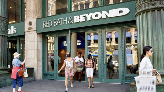 Ações da Bed Bath & Beyond 92% nesta segunda-feira