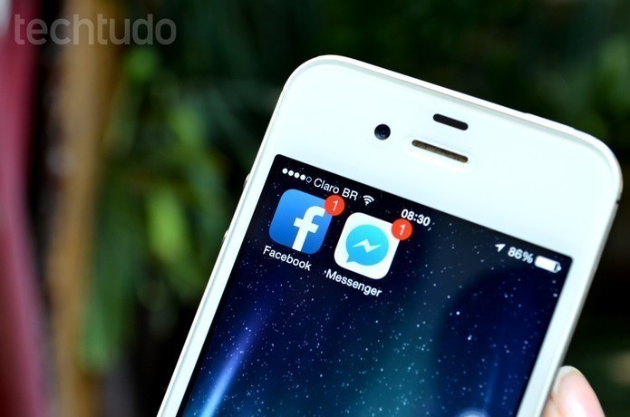 Como usar duas contas no Facebook Messenger para iPhone (Foto: Luciana Maline/TechTudo)