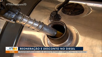 Economista explica a volta de cobrança de imposto e redução de preço no diesel; entenda