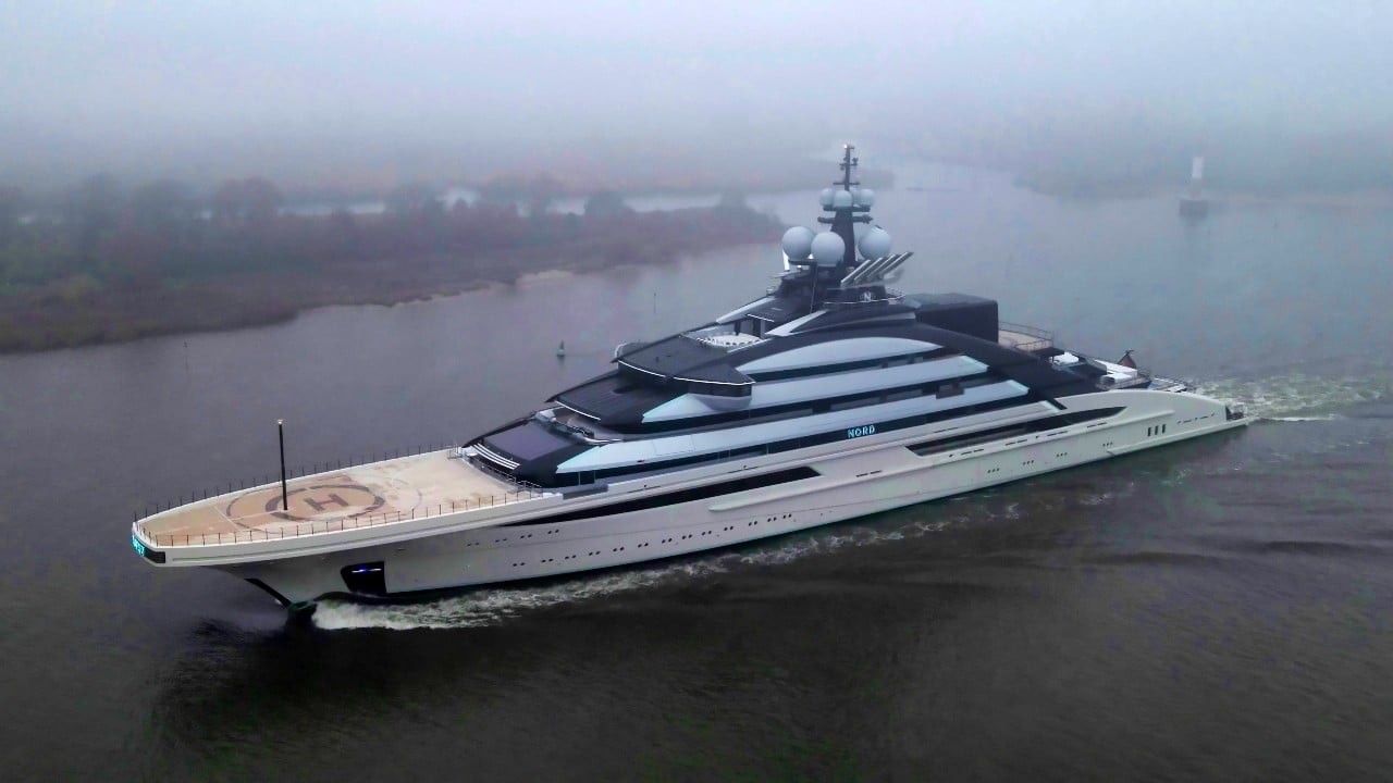 O superyacht NordReprodução