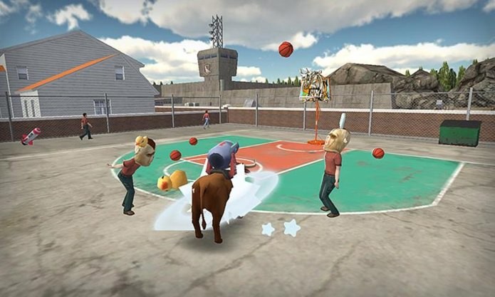Simulador de Touro 3D, game maluco onde você é um touro! (Foto: Divulgação / Words Mobile)