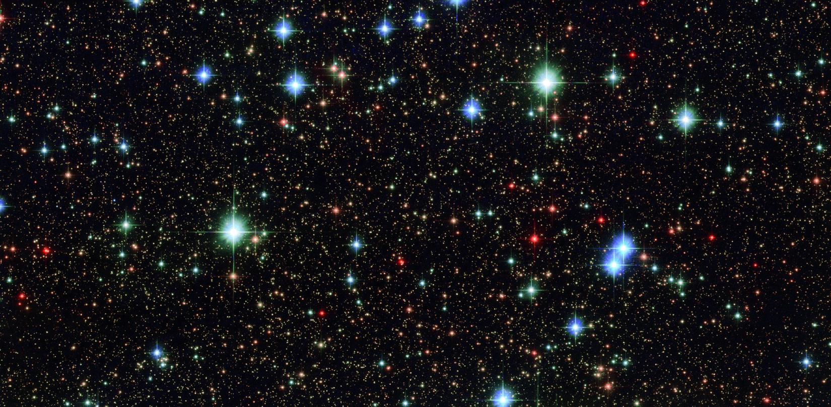 Estrelas da Via Láctea (Foto: ESA/Hubble)
