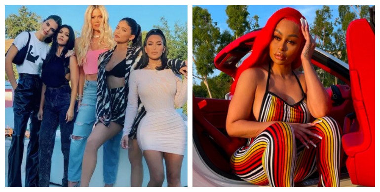 A modelo e socialite Blac Chyna pede US$ 100 milhões de indenização das irmãs do clã Kardashian-Jenner (Foto: Instagram)