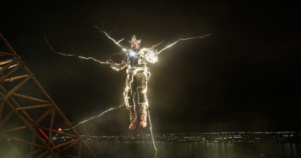 Jamie Foxx em cena de 'Homem-Aranha: Sem volta para casa' — Foto: Divulgação