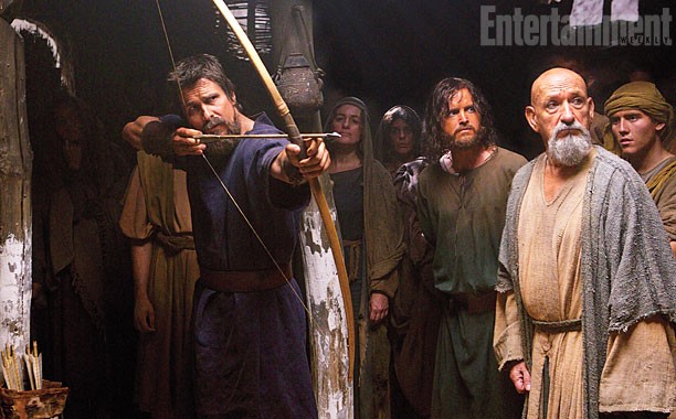Christian Bale no filme 'Exodus' (Foto: reprodução)