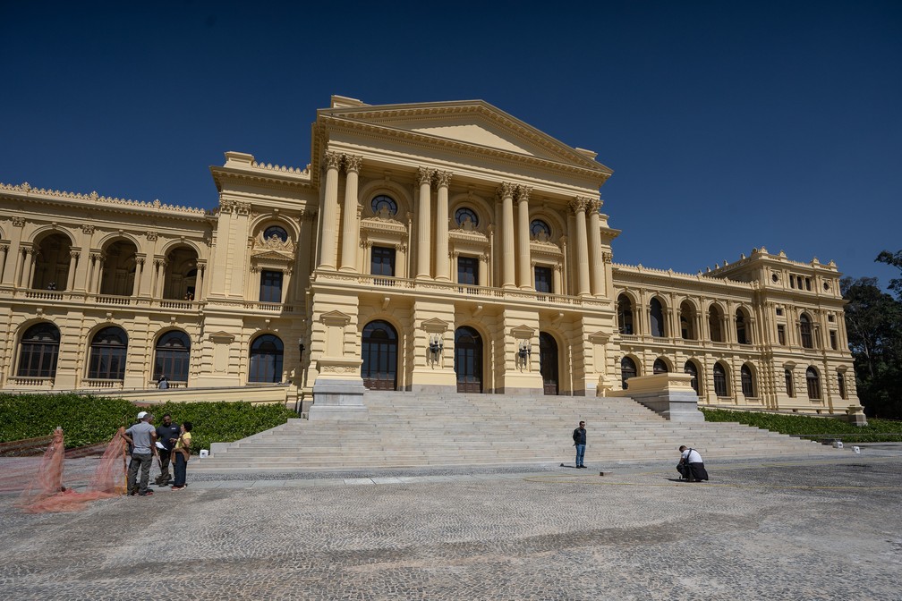 Fachada do Museu do Ipiranga, em São Paulo — Foto: Fábio Tito/g1