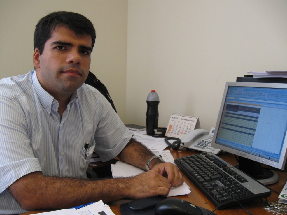 O economista da FGV André Braz — Foto: Bernardo Moura