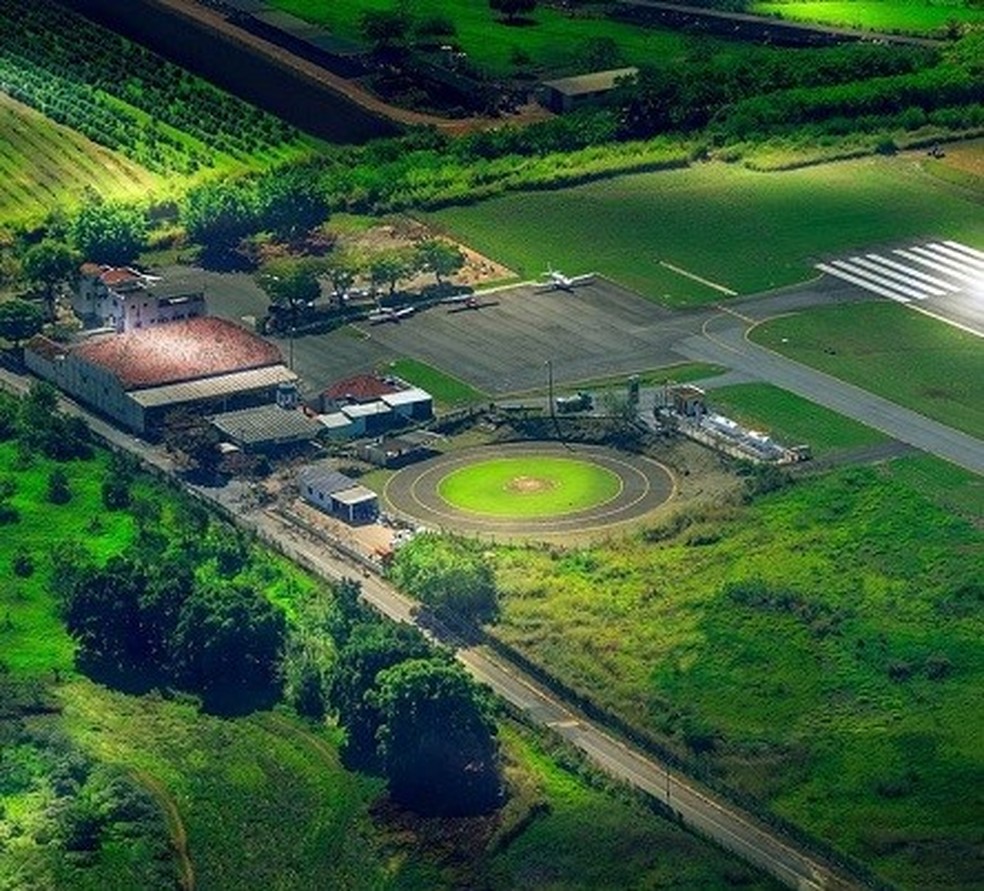 Pista de aeroporto em Piracicaba passou por reformas recentes — Foto: Divulgação/Prefeitura Municipal de Piracicaba