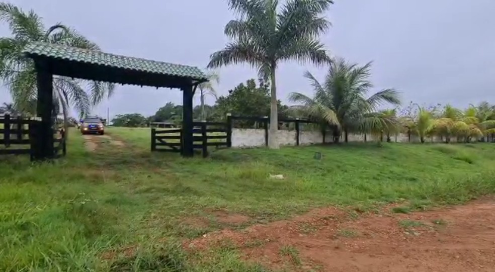 Sítio onde aconteceram apreensões da PF em Rondônia durante "Operação Dois Irmãos" — Foto: PF/Divulgação