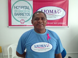 Padre Paulo Roberto, diretor do Instituto do Câncer  Joel Magalhães (Ijoma). (Foto: Dyepeson Martins/G1)