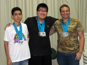 Campeões receberam medalhas e certificados (Foto: Divulgação/AI/Cidade da Criança)