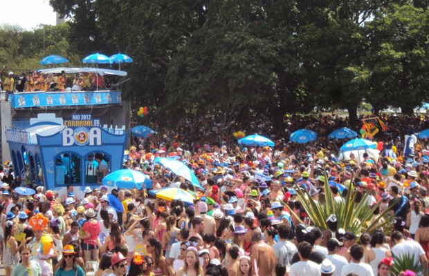 Carnaval de rua do Rio: o número de foliões passou de 1,5 milhão para 5 milhões, em apenas dois anos (Foto: Divulgação)