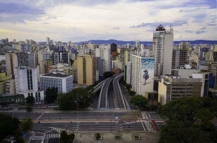 Fotógrafo registra ruas vazias de São Paulo durante a quarentena (Foto: Alexandre Suplicy)